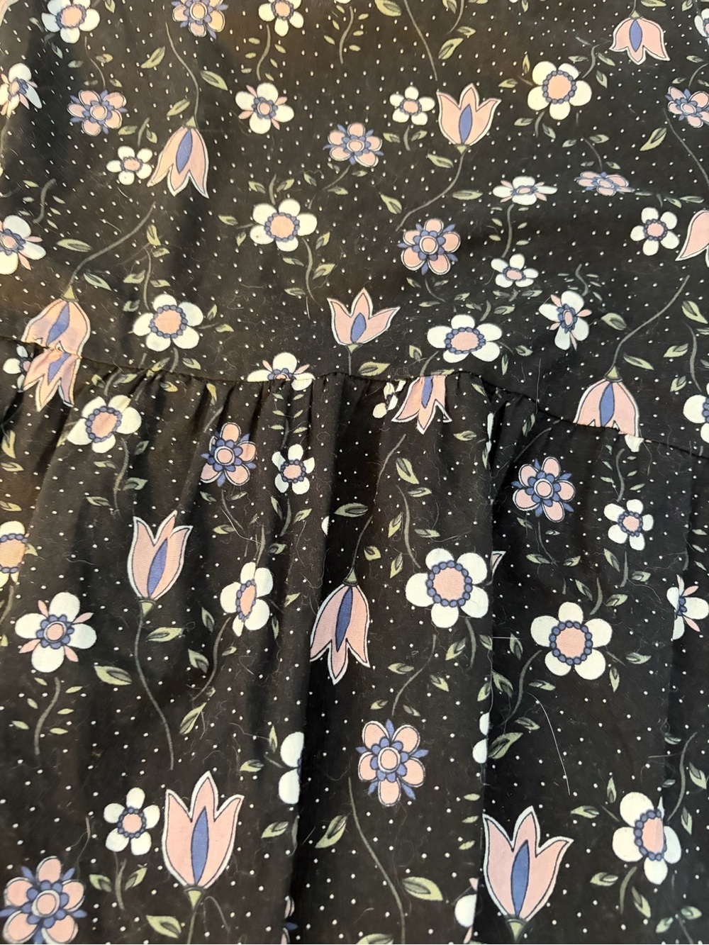 Eloquii black Floral Square-Neck Midi Dress - Picture 6 of 15